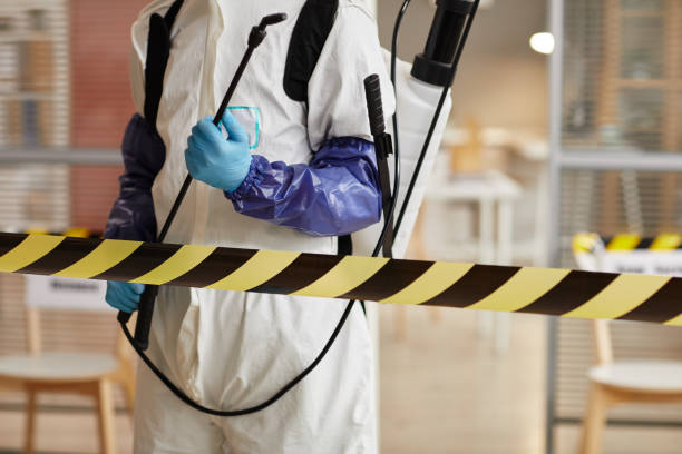 Professional Blood Cleanup technician working in Spencerville, MD